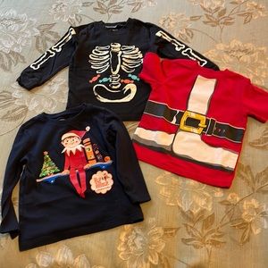 Halloween and Christmas tees!